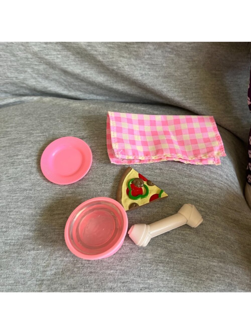 Our Generation 18" Jin Doll With Puppy & Accessories - Pink Sweater Paw-Print Le - Picture 3 of 5